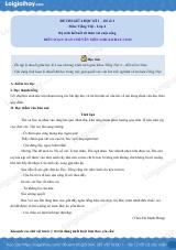Đề thi giữa học kì 1 Tiếng Việt 4 - Đề số 3